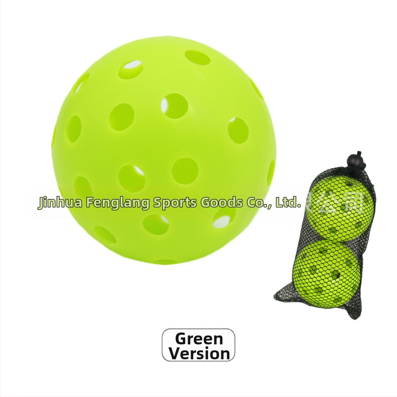 Pickleball treniņu bumba ārējai lietošanai, 40 atverēm, TPES materiāls, svars 23 g