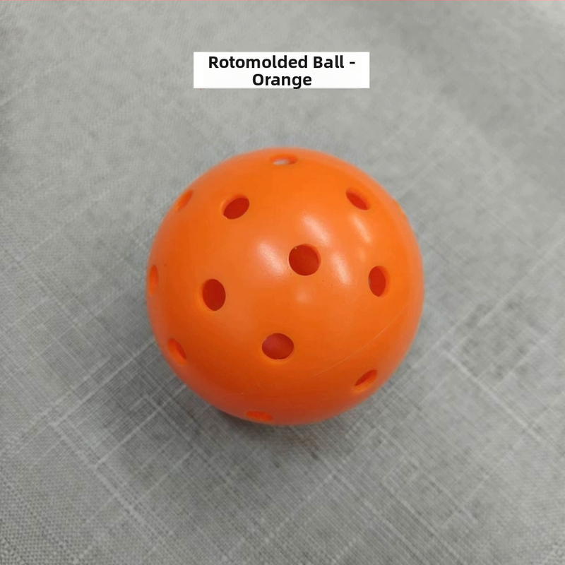 Ārējā pickleball bumba, PE materiāls, 40 caurumi, rotomoldēta, 24 g