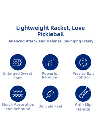 Visokokvalitetna pickleball palica od topola za odrasle – trening set za početnike, prilagodljiv