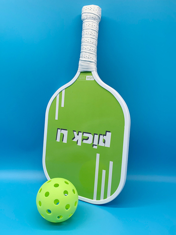 Drvena pickleball palica — 735 g, drveni materijal, Yueda Sports; za djecu i odrasle, igru na otvorenom