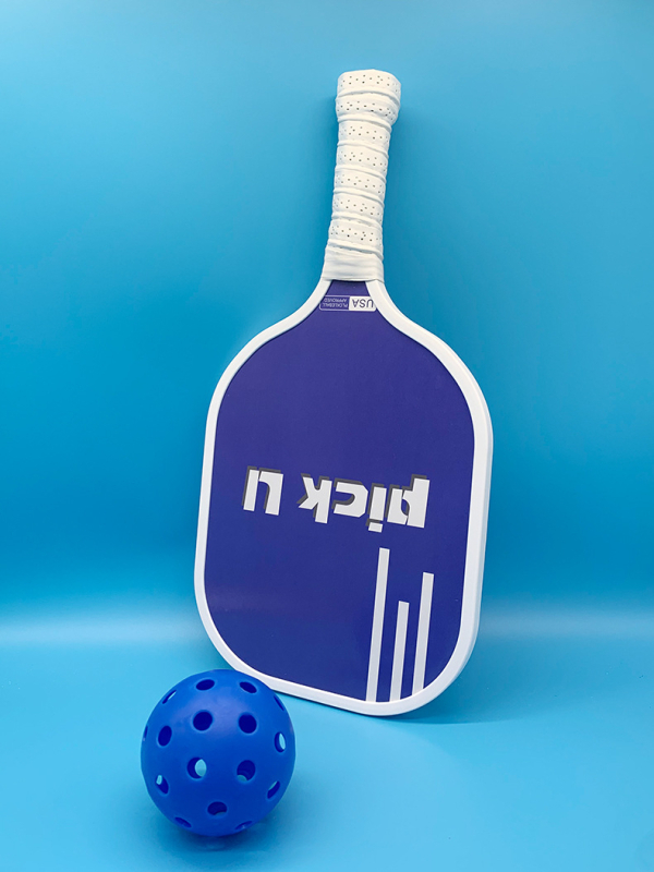 Drvena pickleball palica — 735 g, drveni materijal, Yueda Sports; za djecu i odrasle, igru na otvorenom