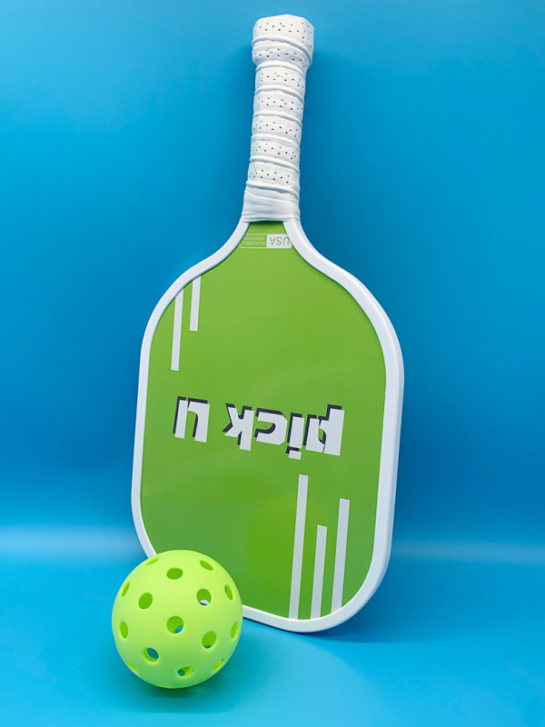 Drvena pickleball palica — 735 g, drveni materijal, Yueda Sports; za djecu i odrasle, igru na otvorenom