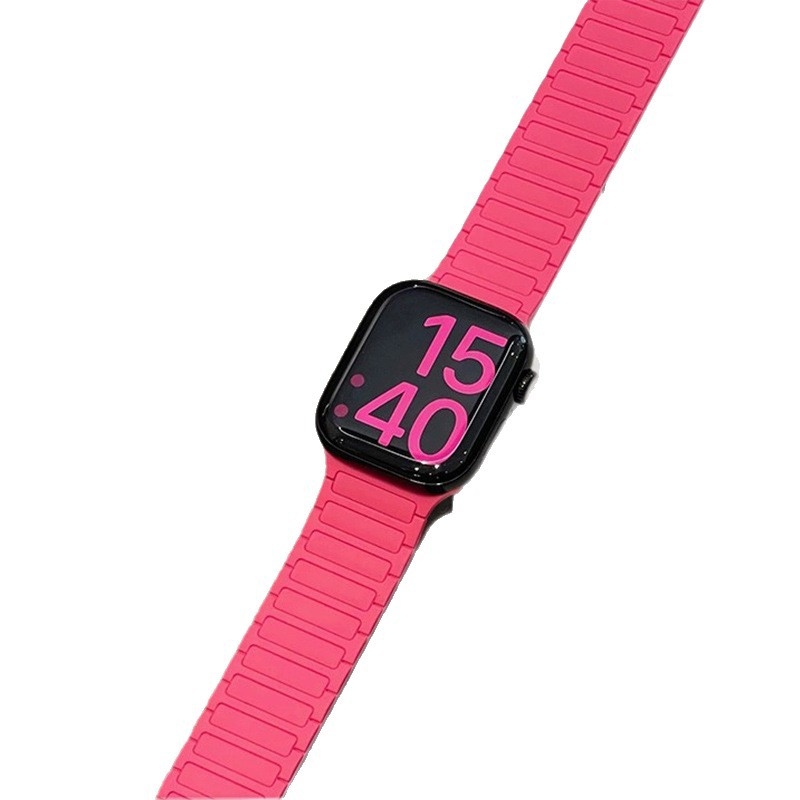 Silikonska magnetska narukvica za Apple Watch S10, 38–49 mm, moderan dizajn