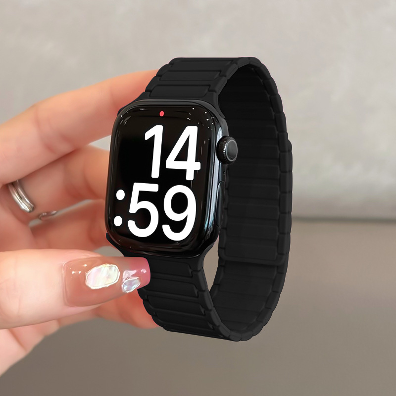 Silikonska magnetska narukvica za Apple Watch S10, 38–49 mm, moderan dizajn