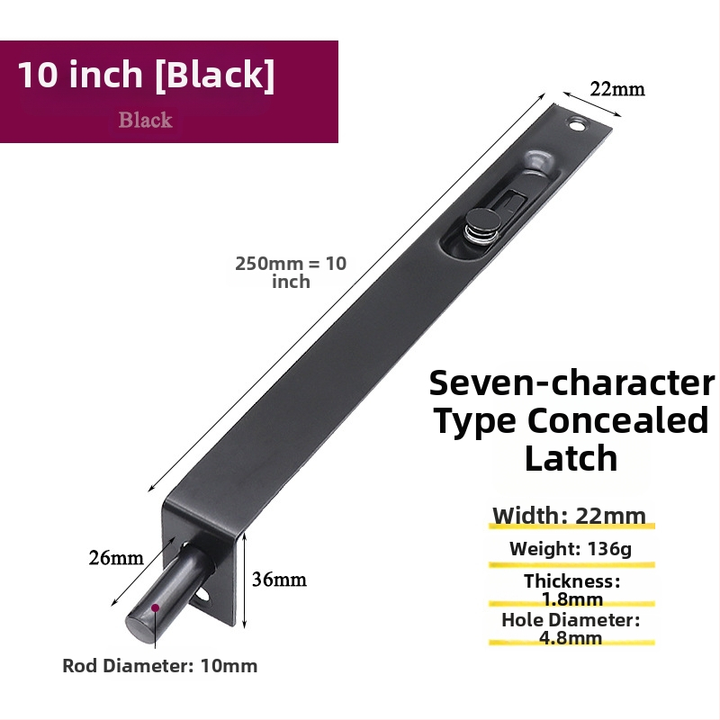 Nerūsējošā tērauda paslēgtais durvju aizvērējs divdurvīm, F-tip aizvērējs, modelis ar septiņām rakstzīmēm, elektroplēkots pārklājums, zīmols Asabie, mūsdienīgs vienkāršs stils