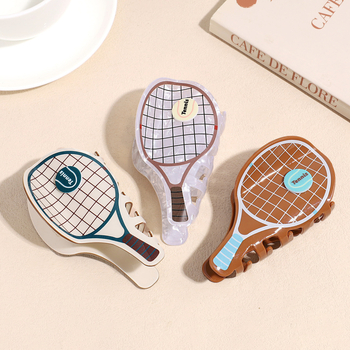 Κλάμερ μαλλιών με μηχανισμό σύλληψης - Χειροποίητο ακρυλικό, για παιδιά, Τάση κινέζικου στυλ