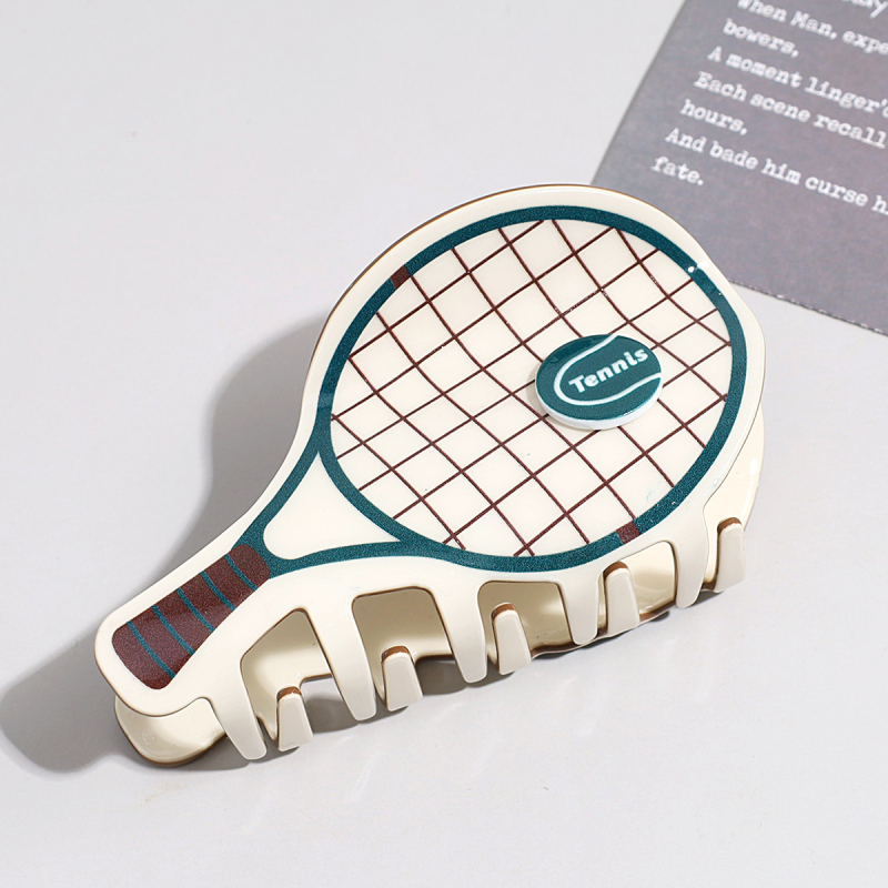 Κλάμερ μαλλιών με μηχανισμό σύλληψης - Χειροποίητο ακρυλικό, για παιδιά, Τάση κινέζικου στυλ