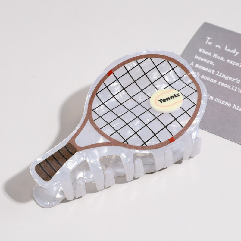 Κλάμερ μαλλιών με μηχανισμό σύλληψης - Χειροποίητο ακρυλικό, για παιδιά, Τάση κινέζικου στυλ