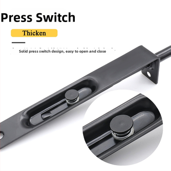 Nerūsējošā tērauda, F-tip slēdzis durvīm, 7 rakstzīmju spraudnis, elektroplētas pārklājums, zīmols Asabie