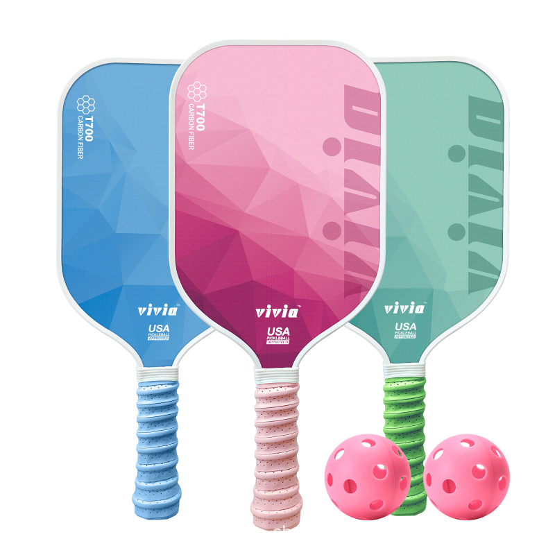 VIVIA Set pickleball reketa od karbonskih vlakana – 222 g, Marka: VIVIA