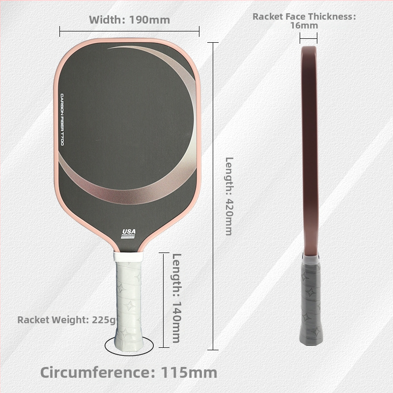 Raketa za pickleball od karbonskih vlakana, 220 g, brend Healthy and easy