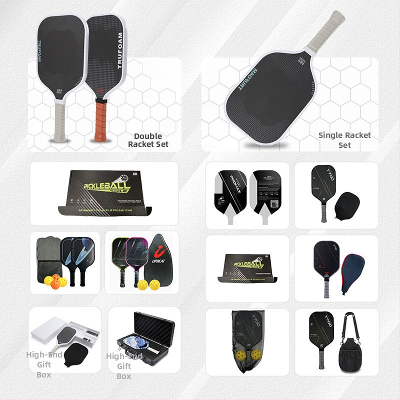 Raketa za pickleball od karbonskih vlakana, 220 g, brend Healthy and easy