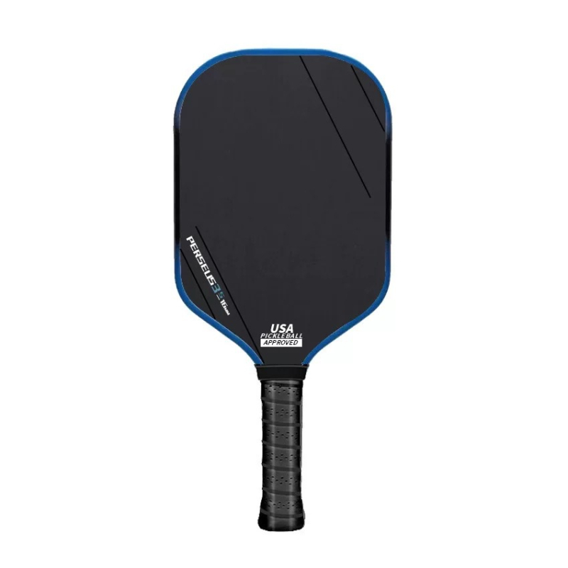 Natjecateljska pickleball raketa od karbonskih vlakana T700 s teksturiranim mat završnim premazom u gradijentnoj boji