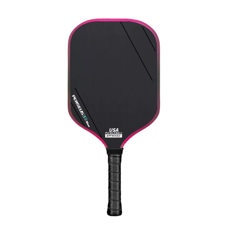 Natjecateljska pickleball raketa od karbonskih vlakana T700 s teksturiranim mat završnim premazom u gradijentnoj boji