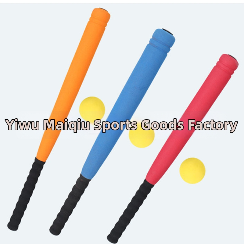 Detská NBR penová palica na baseball/softball – EVA pena, tréning, vonkajšie športy, dĺžka 54 cm alebo 64 cm