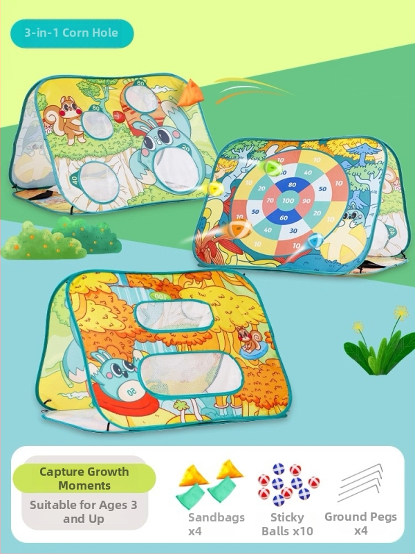 Pet u jedan sandbag, sklopiva igračka za vanjsku upotrebu i senzornu edukaciju, penjački okvir za unutarnju upotrebu – materijal: tkanina; uzrast 7–14 godina; pakiranje: 20 kom./kutija