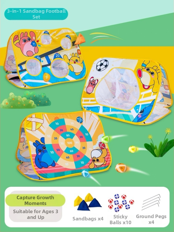 Piecu vienā saliekamā smilšu soma sensorisko mācību spēlei ārā un iekštelpām kāpšanai (Materiāls: audums; Svars: 0,79 kg; Iepakojums: 20 gab./kaste; Vecums: 7–14 gadi)