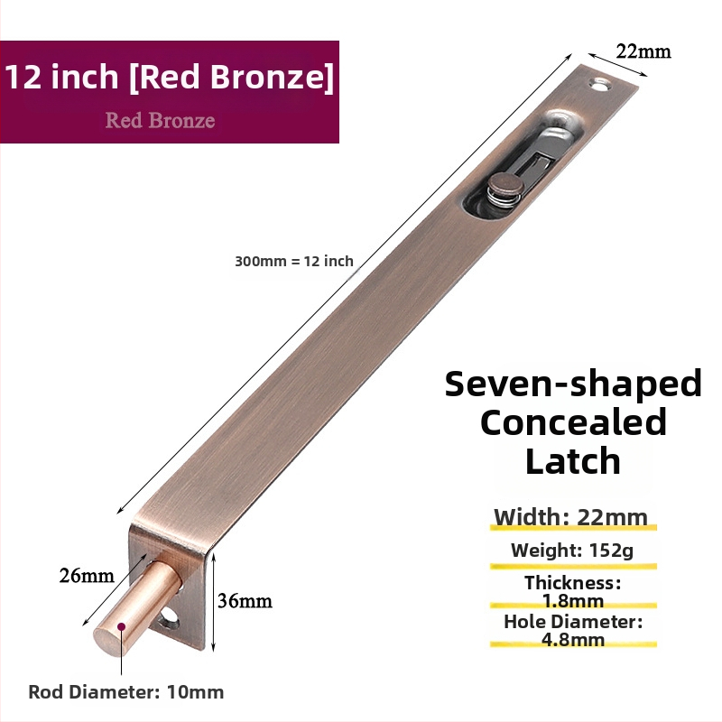 Slēgts durvju aizgriešanas mehānisms F tipa - Nerūsējošais tērauds, 7 rakstzīmju plug, elektroplatinga pārklājums