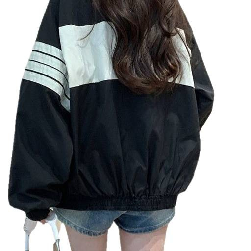 Moteriška trumpa bomber striukė be rankovių, laisvas kirpimas, stovinti apykaklė, chenille audinys, 95% spandeksas