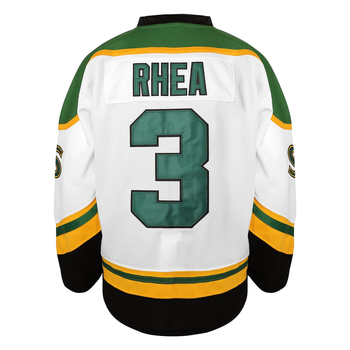 Hokeja krekls ar Four-Leaf Clover izšuvumu, unisex, pieaugušie, ziema, poliesters