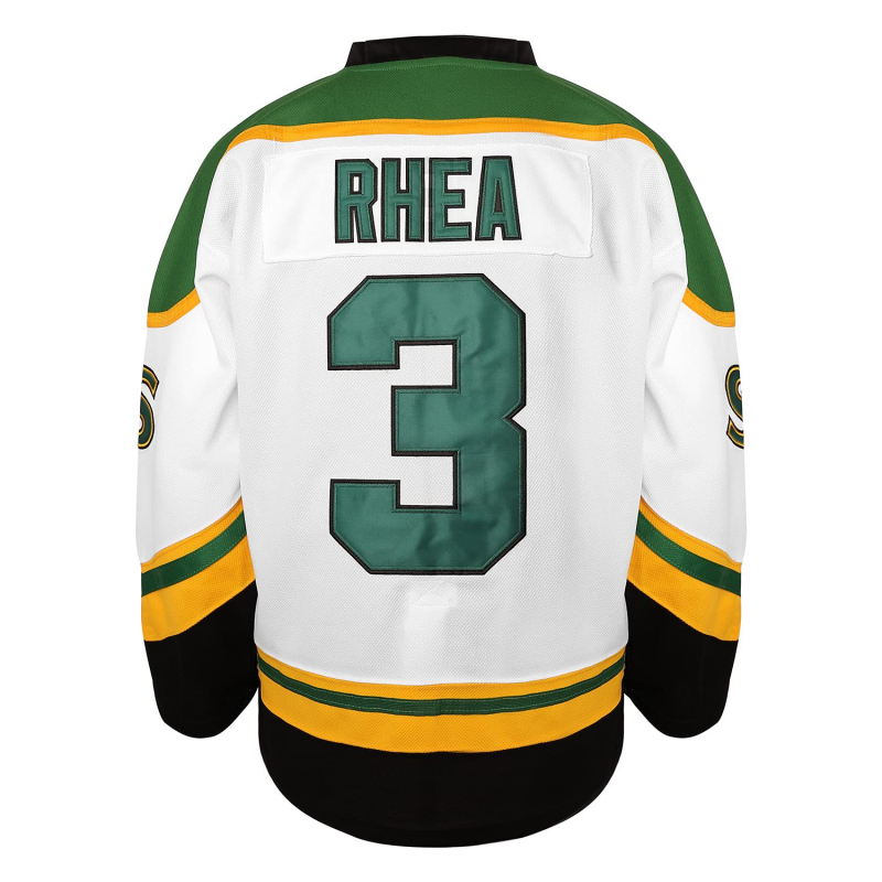 Hokeja krekls ar Four-Leaf Clover izšuvumu, unisex, pieaugušie, ziema, poliesters