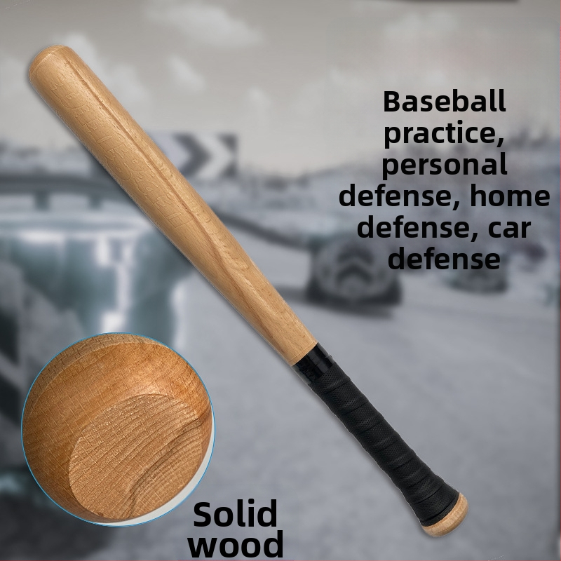 Buková baseballová palica, 64 cm, pre deti, mládež a dospelých – tréning