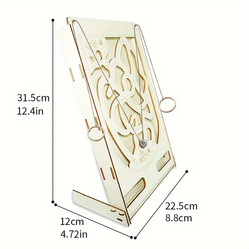 Drveni 3D puzzle za stolno igračko – obrazovna igra s višestrukom funkcijom i prilagodljivim crtežima, za uzrast 7-14 godina