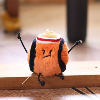 Плюшена баскетболна кукла Prayer bear, супер мека къса плюш, PP памук пълнеж