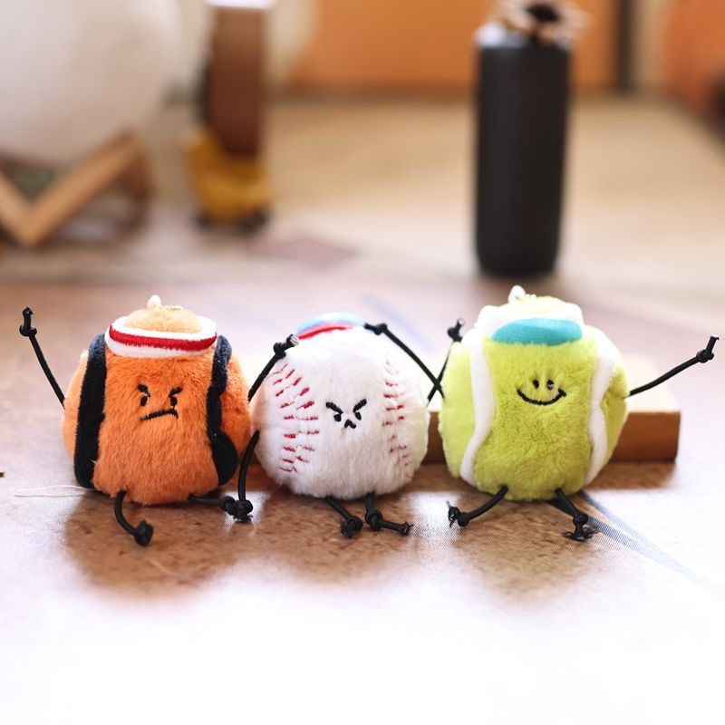 Плюшена баскетболна кукла Prayer bear, супер мека къса плюш, PP памук пълнеж