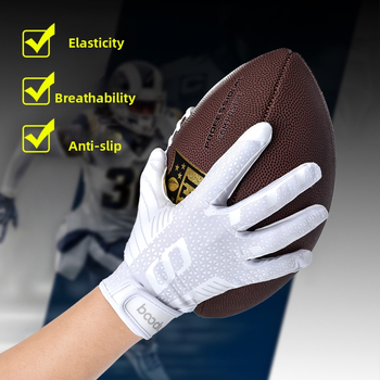 Nylon treniņu cimds beisbolam/softbolam ar plaukstas aizsardzību, pieaugušajiem