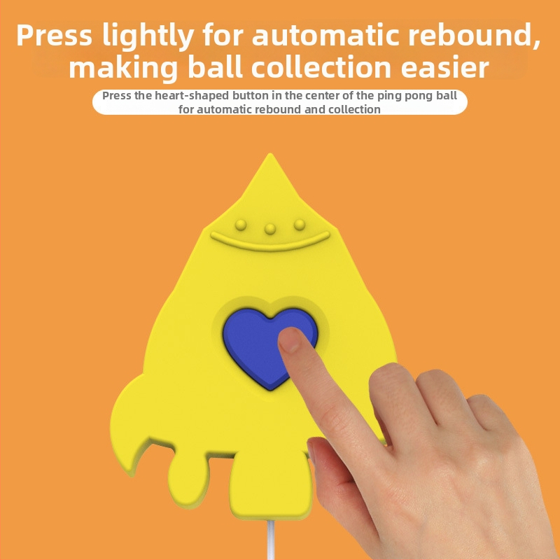 Rocket bērnu karājas galda tenisa treniņš iekšējā durvju rāmī – interaktīva vecāku un bērnu sensorā spēle, ABS materiāls, galda teniss kategorija, piemērots fitnesa aprīkojumam un sporta tendencēm