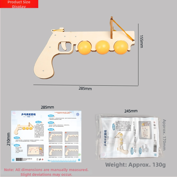 Puidust elastne lauatennisemudel füüsikakatseteks – DIY teaduslik õppekomplekt lastele vanuses 7–14 aastat, mitmeotstarbeline, elektriline