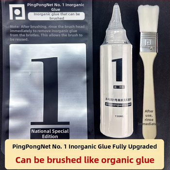 Neorgansko ljepilo za osnovu gume palice stolnog tenisa – smjesa ljepila