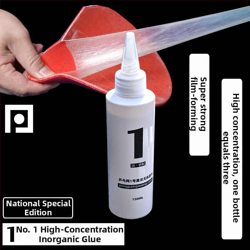 Neorgansko ljepilo za osnovu gume palice stolnog tenisa – smjesa ljepila