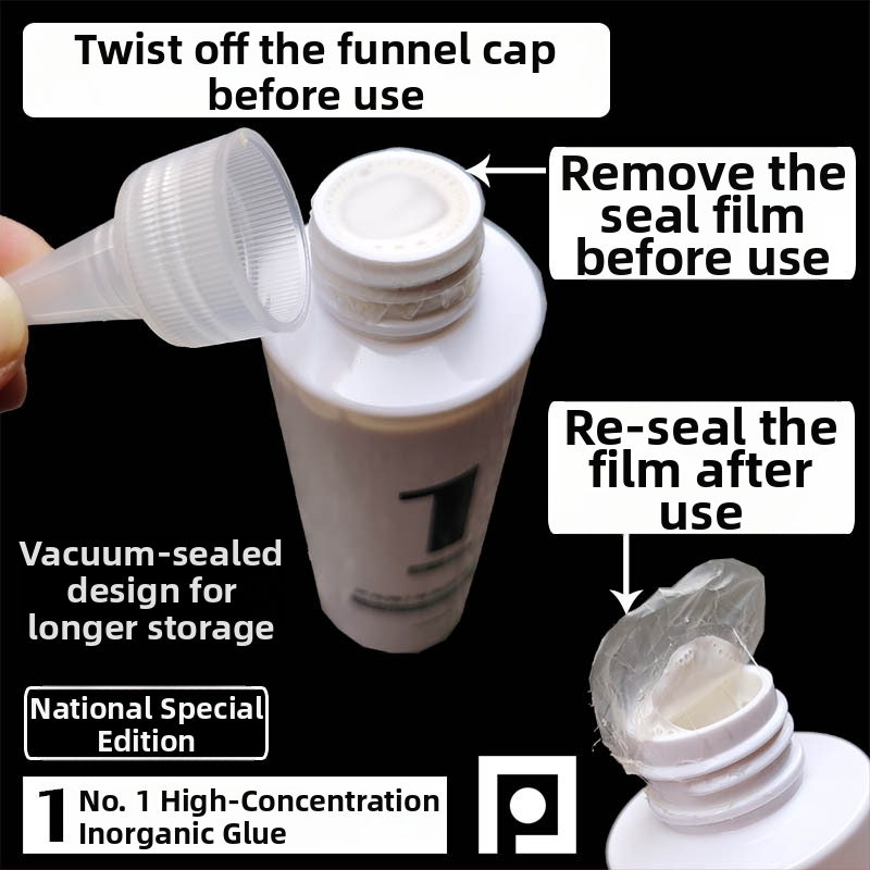 Neorgansko ljepilo za osnovu gume palice stolnog tenisa – smjesa ljepila