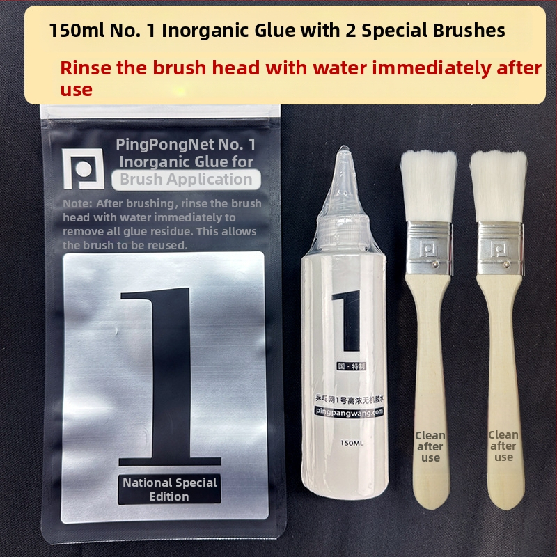 Neorgansko ljepilo za osnovu gume palice stolnog tenisa – smjesa ljepila