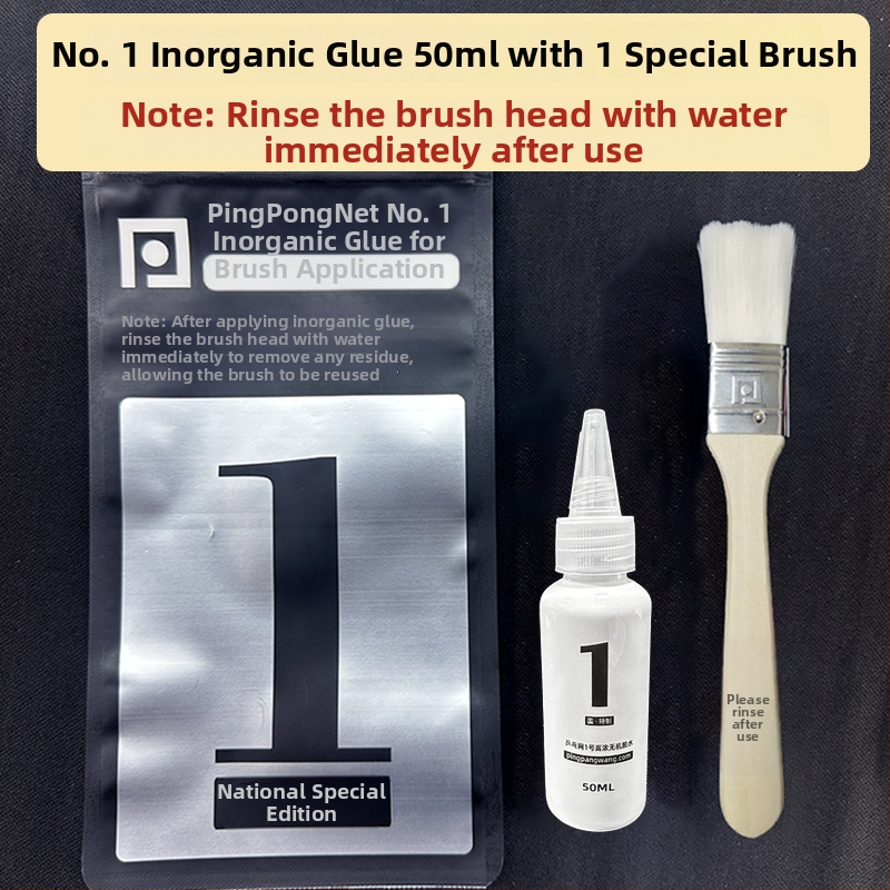 Neorgansko ljepilo za osnovu gume palice stolnog tenisa – smjesa ljepila