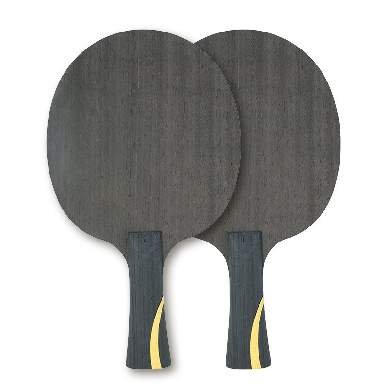 Raketa za stolni tenis s pločom od karbonskih vlakana, direktni udar, autorizirane privatne marke, tiskani logo OK