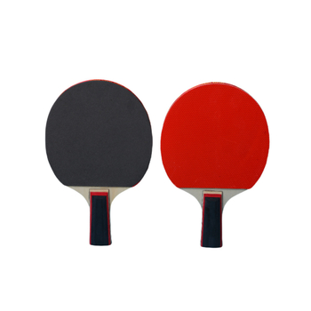 Set reketa za stolni tenis, dvije rekete, baza od topoľa, guma s ljepilom, ravni i vodoravni zahvat