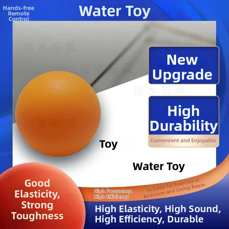 Elektriska attālināti vadāma galda tenisa bumba ar regulējamu cietību un elastību, ar ātru un lēnu režīmu un augstu frekvenci.