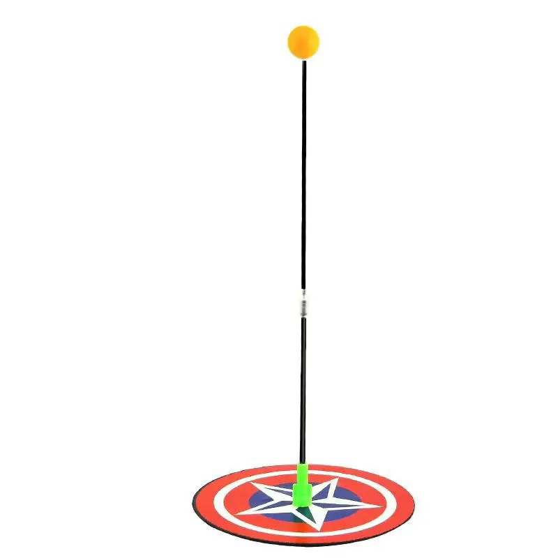 Galda tenisa treneris bērniem — mājas treniņiem, viens vai divi spēlētāji, elastīgs locīgs stienis, automātiska atgriežamā bumba, nerūsējošs tērauds