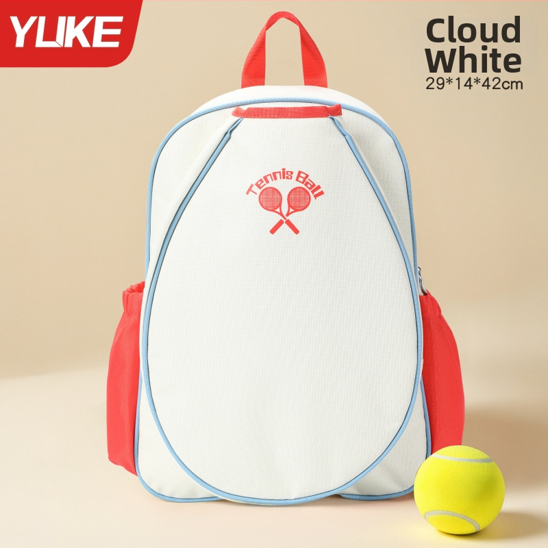 Badmintona/tenisa soma, poliestera šķiedra, zīmols Yuke, modelis 25020, piemērota galda tenisa un tenisa spēlēm, sporta ārējā soma