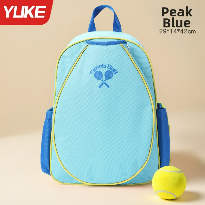 Badmintona/tenisa soma, poliestera šķiedra, zīmols Yuke, modelis 25020, piemērota galda tenisa un tenisa spēlēm, sporta ārējā soma