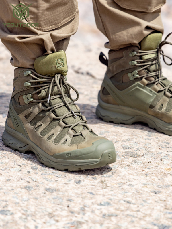 Tak­tiskas kalnu kurpes, ūdensizturīgi materiāli, pretslīdošas, universālas, piemērotas pārgājieniem, kalnu kāpšanai, kempingam