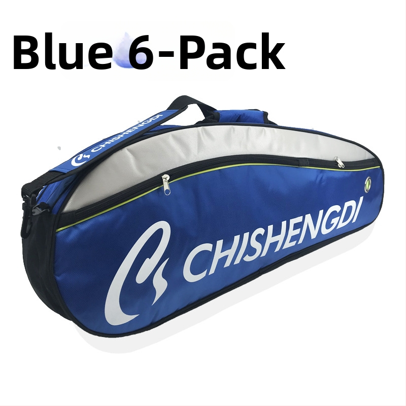 Badmintona un tenisa soma | ūdensdrošs neilona materiāls; audums: poliester; zīmols Chishengdi; pieaugušajiem; piemērota fitnesam, āra sportam un galda teniss