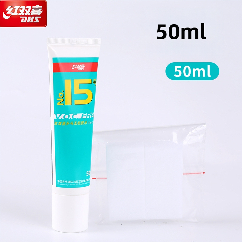 Galda tenisa līme - neorganisks līmēšanas līdzeklis gumām, 50 ml, DHS (Double Happiness)