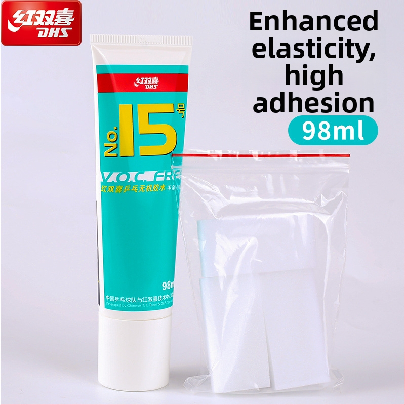 Galda tenisa līme - neorganisks līmēšanas līdzeklis gumām, 50 ml, DHS (Double Happiness)