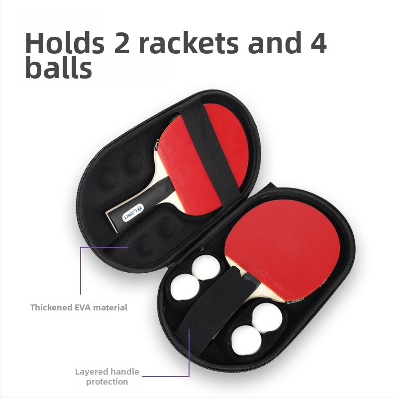 Četru raketu galda tenisa soma, EVA Oxford audums, personalizācija ar logotipu, zīmols LOKI Thor