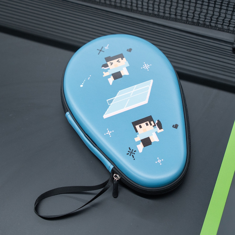 Tabletenisa raketes vāciņš ķirbja formā, vienslāņu dizains ar pikseļu rakstu — Materiāls: zīda zieds; Apstrāde un pielāgošana: Nav; Zīmols: Cits; Pielietojums: Galda teniss