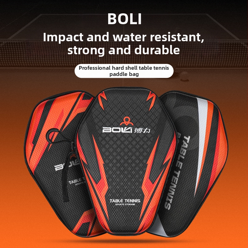 Galda tenisa palaikas somu ar stingru korpusu – ūdensizturīga, putekļu izturīga un triecienizturīga, piemērota galda tenisa un badmintonu aprīkojumam